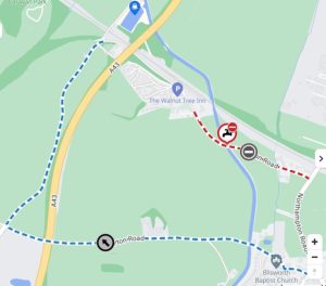 Station Road Closure Diversion map